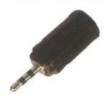 Adaptor audio jack 2.5M-3.5F, A-2.5M-3.5F